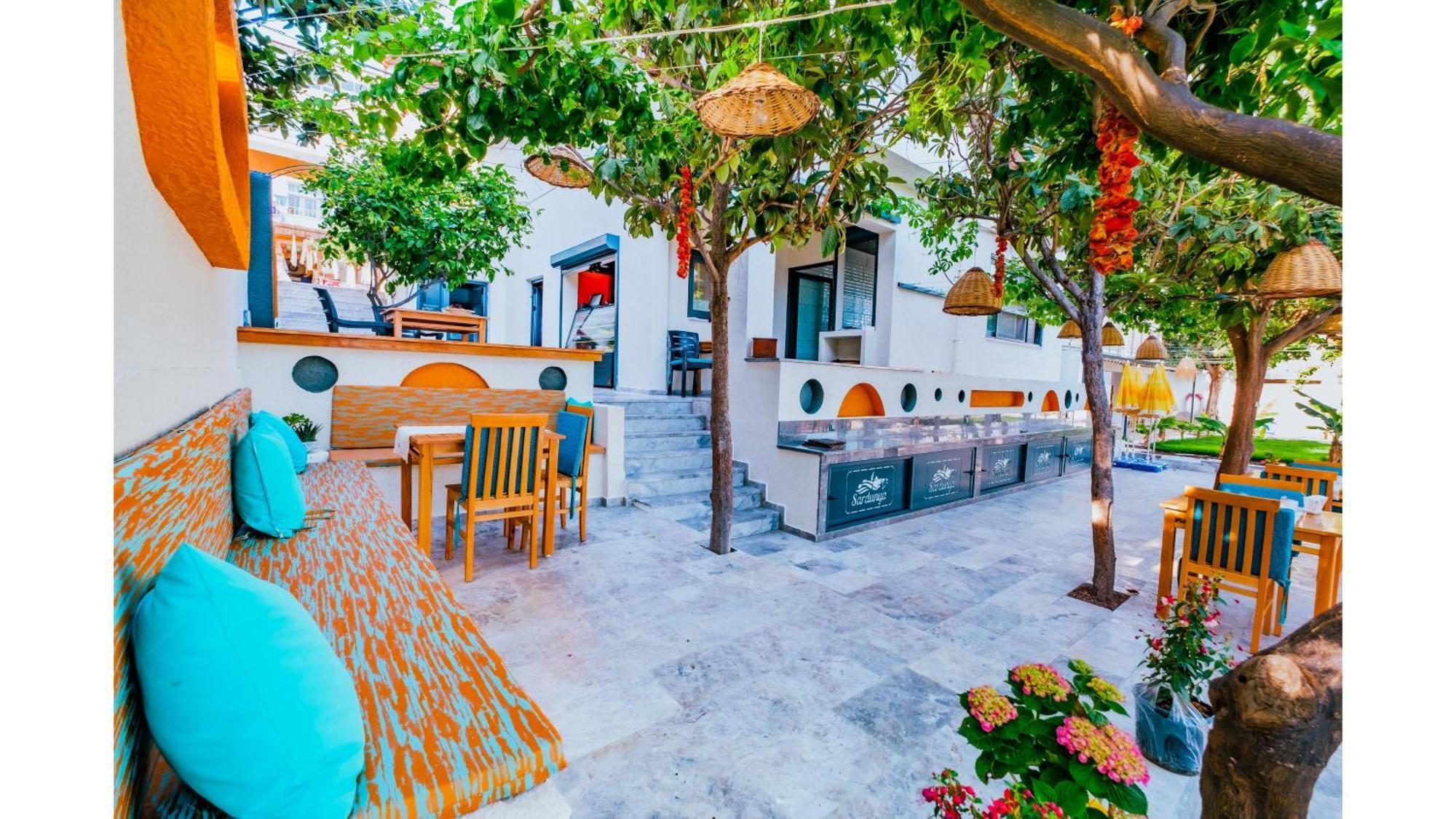 Sardunya Andifli Otel Kaş Esterno foto